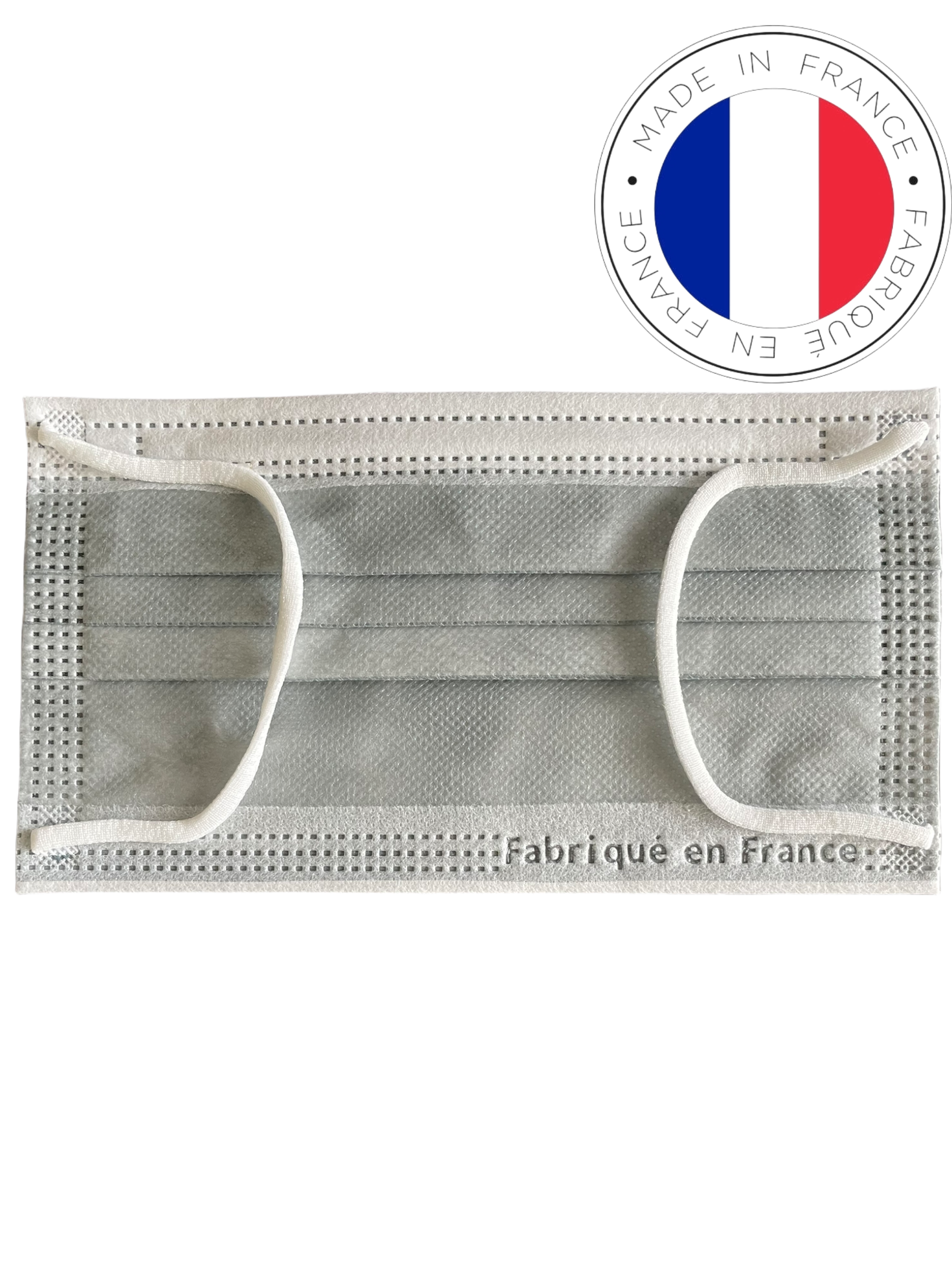 Masque Chirurgical Adulte (X50) - Gris Denim