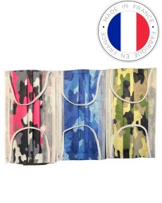 Masque Chirurgical Enfant (X50) - Camouflage