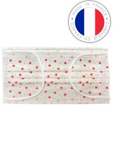 Masque Chirurgical Enfant (X50)- Amour